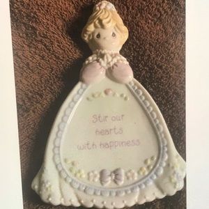 ❤️Beautiful Precious Moments Spoon Rest Decor🐣🐥